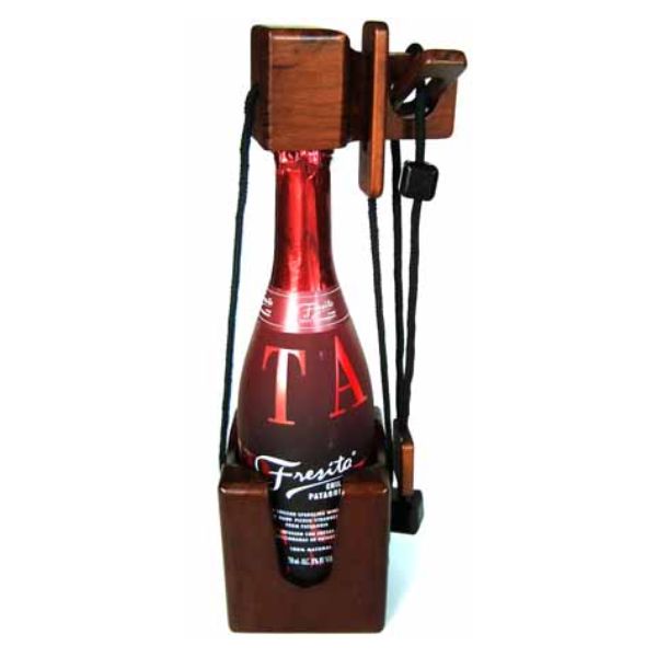 Pullolukko kuohuviinipullolle